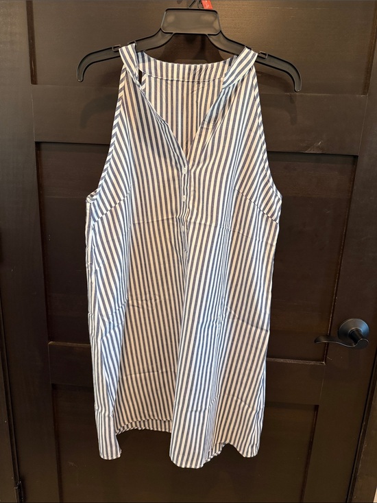 Cupshe Dresses & Skirts - Cupshe Blue and White Striped Mini Dress